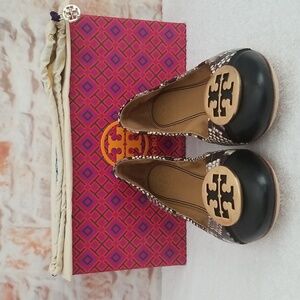 New Tory Burch Minnie Cap-Toe Flats